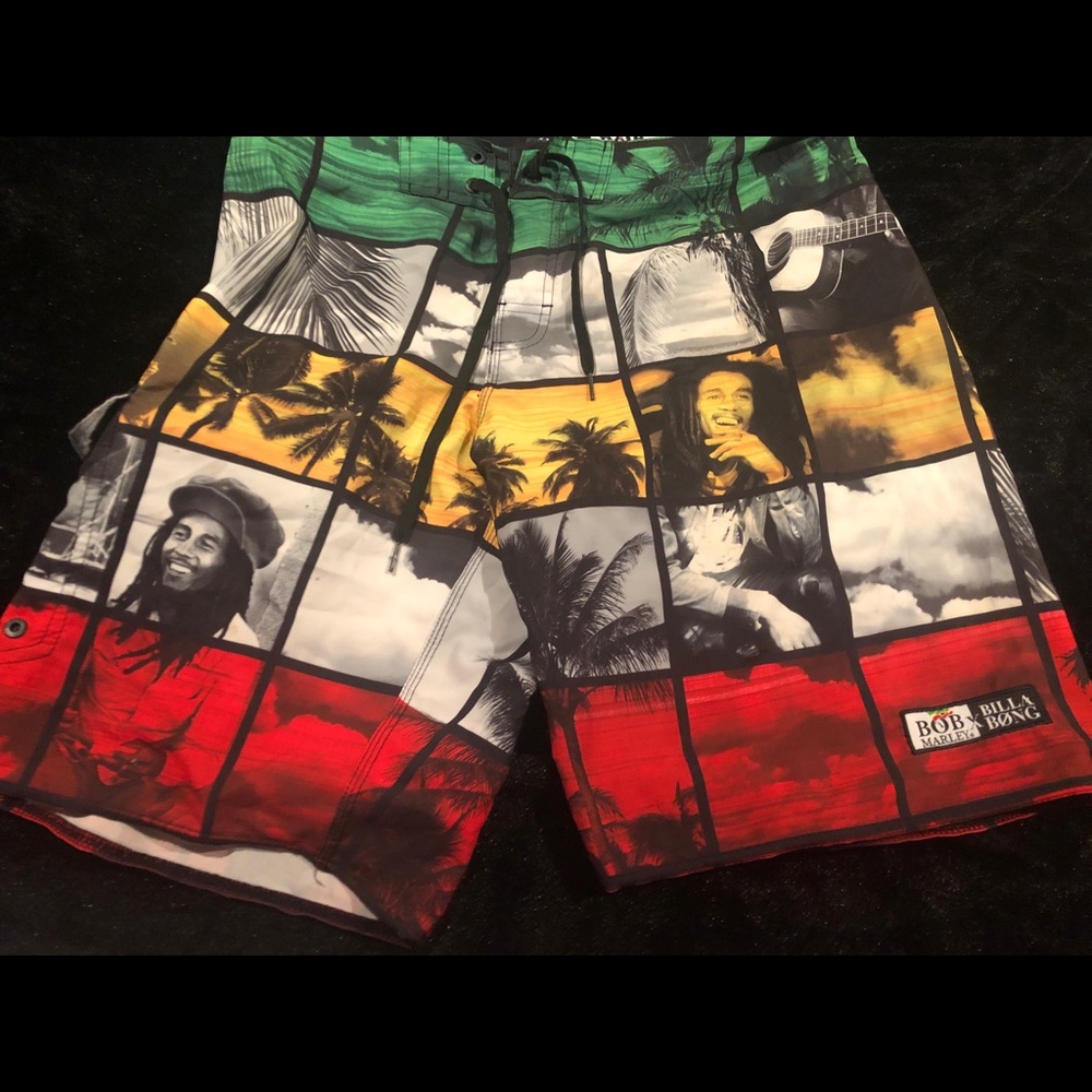 Billabong x Bob Marley swim shorts!!